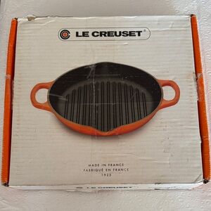 Le Creuset Lapis Cast Iron Grill Pan